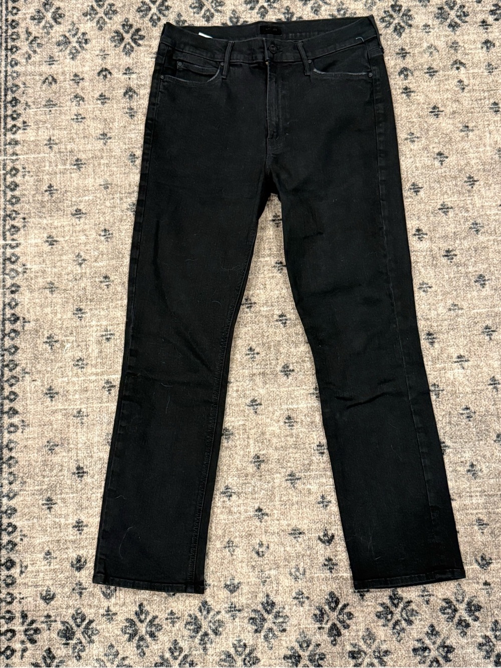 MOTHER Mid Rise Dazzler Ankle Jeans